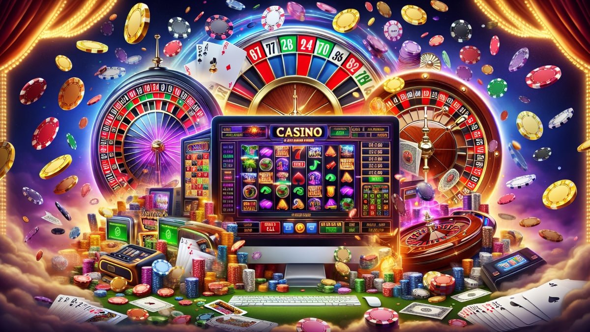 Tampilan meja live dealer dengan dealer profesional di studio kamera multi